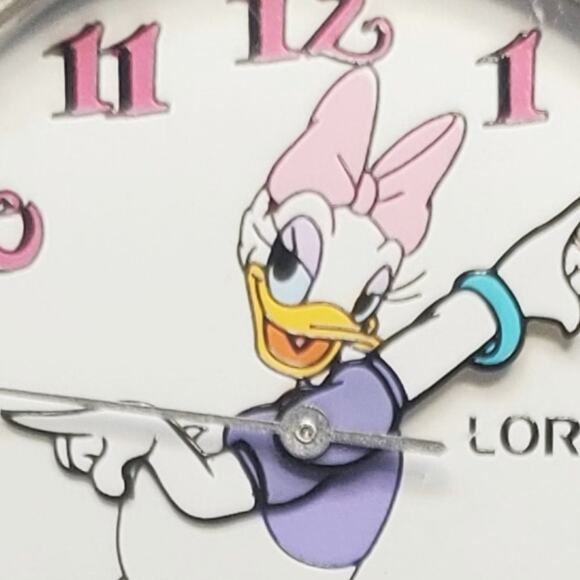 Disney X Lorus Daisy Duck ULTRA RARE VTG Denim Watch  H2F main image 10